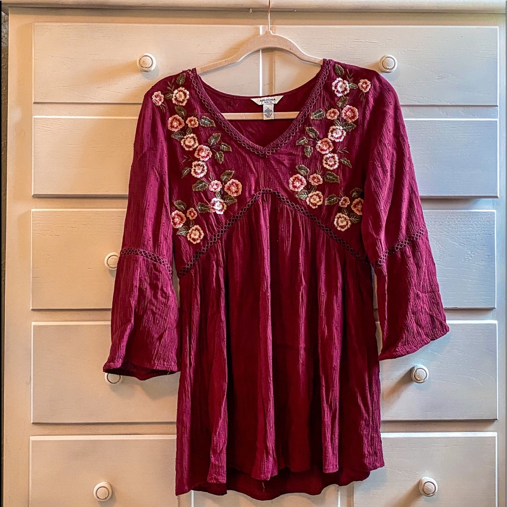 Plum Arizona Long Sleeve, Small